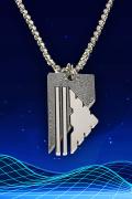 Garrus Vakarian Archangel Emblem Pendant Necklace