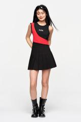 N7 Asymmetrical Crop Top