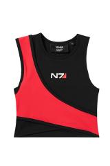 N7 Asymmetrical Crop Top