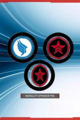 N7 Breather Helmet Replica, Morality Spinner Pin & Artwork (exclusive)