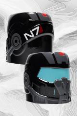 N7 Ceramic Helmet Planter