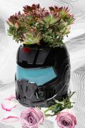 N7 Ceramic Helmet Planter