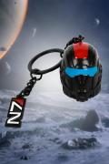 N7 Helmet Keychain
