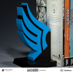 Paragon & Renegade Emblem Bookends