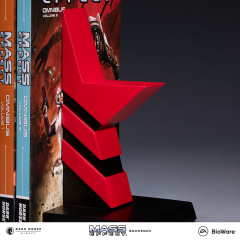 Paragon & Renegade Emblem Bookends