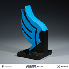 Paragon & Renegade Emblem Bookends