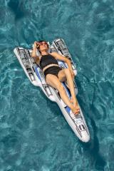 Sailing the Normandy Pool Float