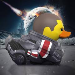 Tubbz Commander Shepard Cosplaying Duck