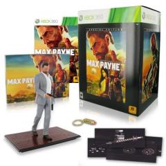 Max Payne Statue & Bullet Keychain