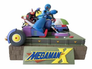 Mega Man X on Ride Chaser 11" Statue