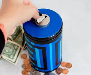 E-Tank Tin Storage Can