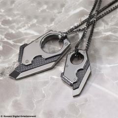 Silver Dog Tag Pendant