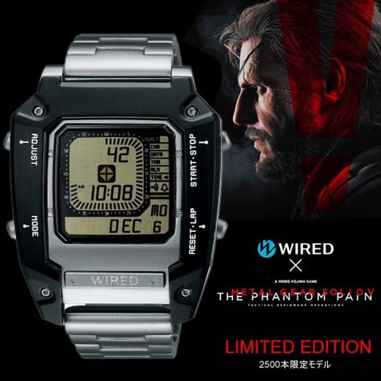 MGS5 Retro Watch Replica AGAM601 | Metal Gear Solid 5: The Phantom Pain |  Video Game Junk