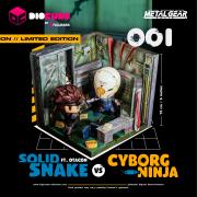 DioCube Solid Snake VS Cyborg Ninja Ft. Otacon