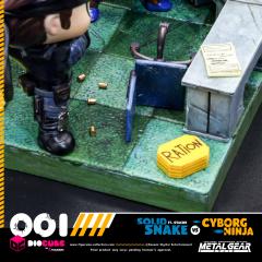 DioCube Solid Snake VS Cyborg Ninja Ft. Otacon