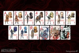 Metal Gear Solid Playing Cards