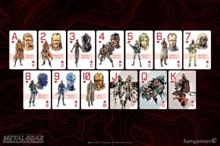 Metal Gear Solid Playing Cards
