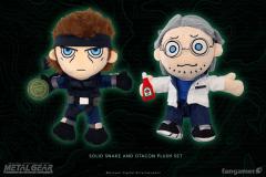 Snake & Otacon 10" Plush Set