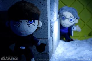 Snake & Otacon 10" Plush Set