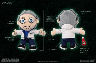 Snake & Otacon 10" Plush Set