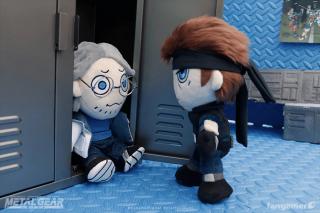 Snake & Otacon 10" Plush Set