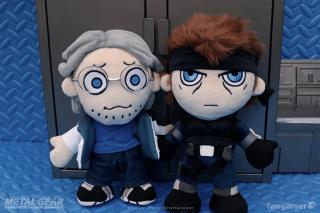 Snake & Otacon 10" Plush Set