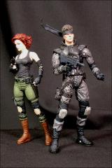 Solid Snake & Meryl Silverburgh 2 Pack