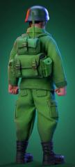 Rebel Soldier 1/12 Scale Figure
