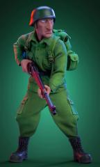 Rebel Soldier 1/12 Scale Figure