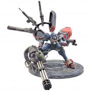 Metal Wolf Chaos 10" Statue