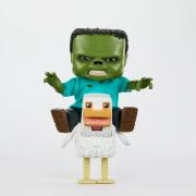Chicken Jockey Baby Zombie & Chicken Figure Set