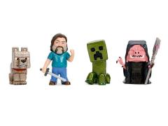 Minecraft Movie MetalFigs 2.5" Mini Diecast 4-Pack