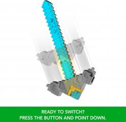 Sword & Pickaxe 2-in-1 Replica Toy