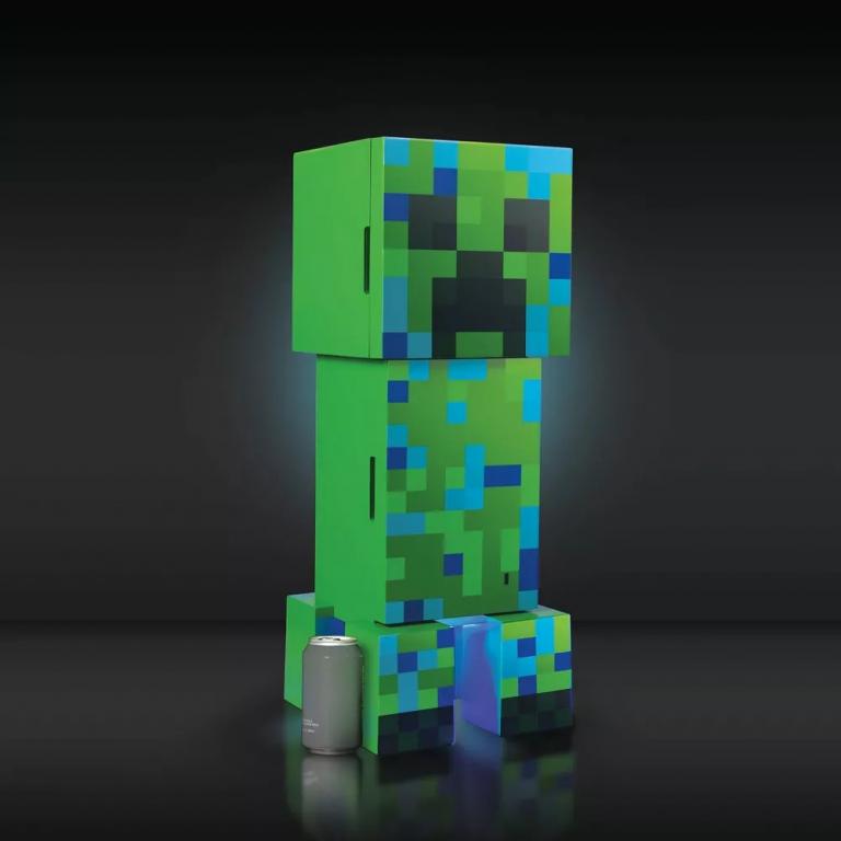 Charged Creeper 14 Can Mini Fridge | Minecraft | Video Game Junk