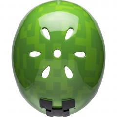 Minecraft 3D Creeper Face Bike Helmet