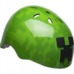 Minecraft 3D Creeper Face Bike Helmet