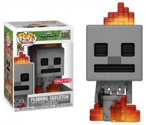Pop! #326 Flaming Skeleton (exclusive)