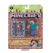 Steve with Minecart