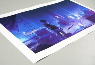City at Night (Art Print)