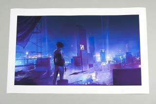 City at Night (Art Print)