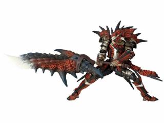 Amazing Yamaguchi Revoltech Hunter 6.69" Figure (Rathalos Reus Armor Set)