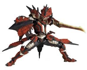 Amazing Yamaguchi Revoltech Hunter 6.69" Figure (Rathalos Reus Armor Set)