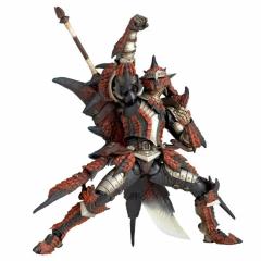 Amazing Yamaguchi Revoltech Hunter 6.69" Figure (Rathalos Reus Armor Set)
