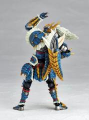 Amazing Yamaguchi Revoltech Hunter 6.69" Figure (Zinogre Armor Set)