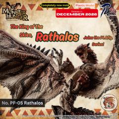 PLAfig: Rathalos 4.6" Model Kit