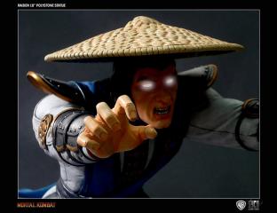 Raiden 10" Polystone Statue
