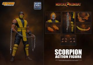 Scorpion 1:12 Scale Action Figure (chain / exclusive)