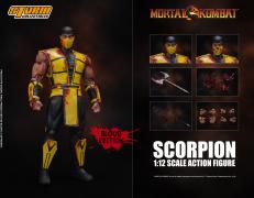 Scorpion 1:12 Scale Action Figure (MK3 / Bloody / exclusive)