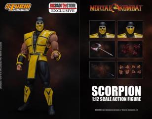 Scorpion 1:12 Scale Action Figure (MK3 / Skull Head / exclusive)