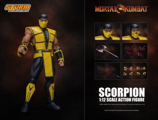 Scorpion 1:12 Scale Action Figure (MK3)